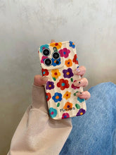 Summer Garden Floral Oil Painting Phone Case